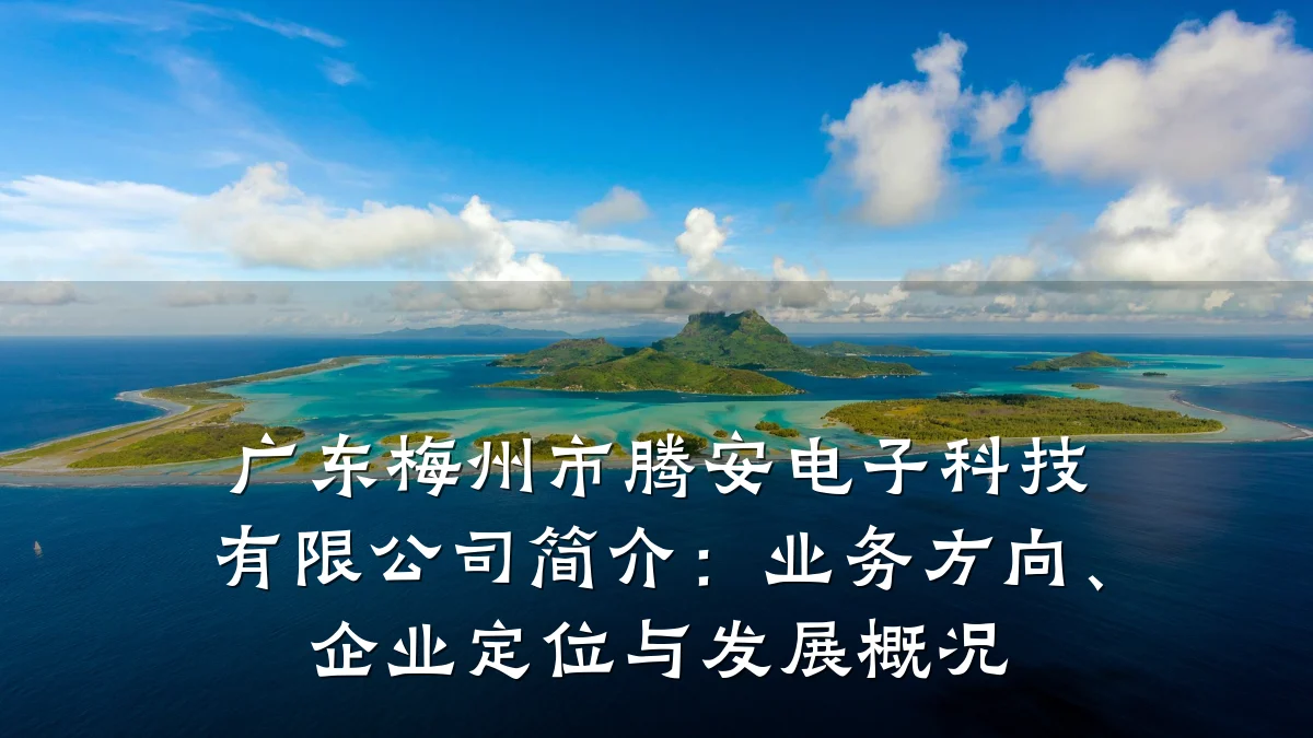 广东梅州市腾安电子科技有限公司简介：业务方向、企业定位与发展概况