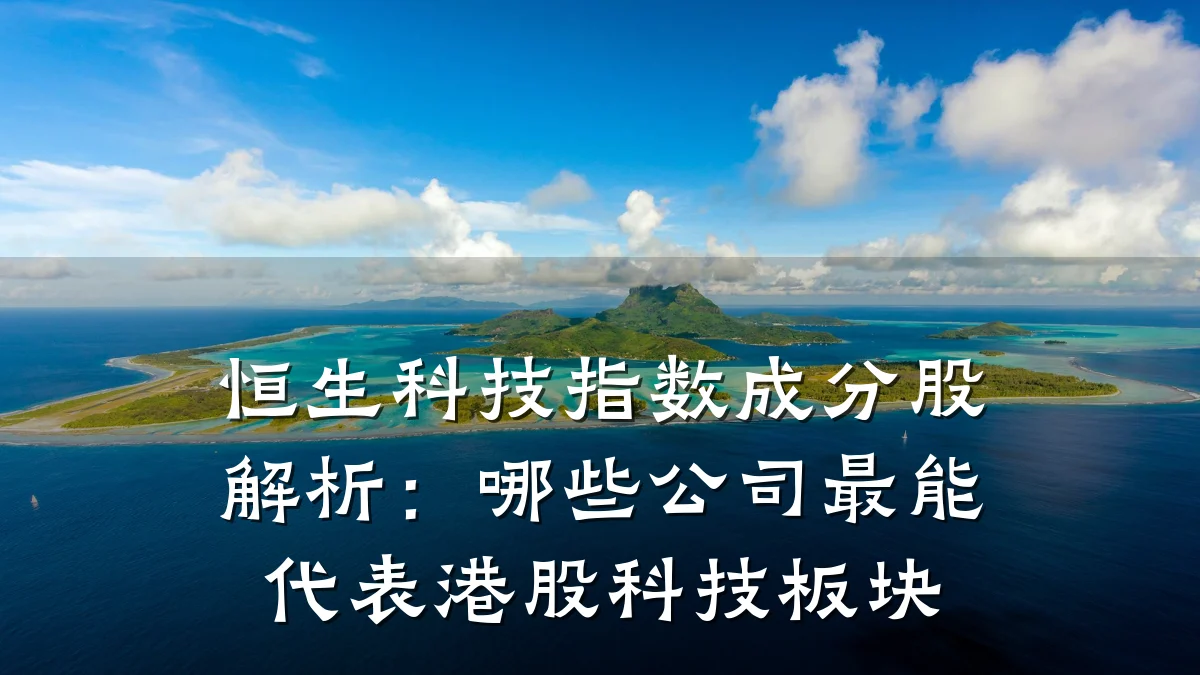 恒生科技指数成分股解析：哪些公司最能代表港股科技板块