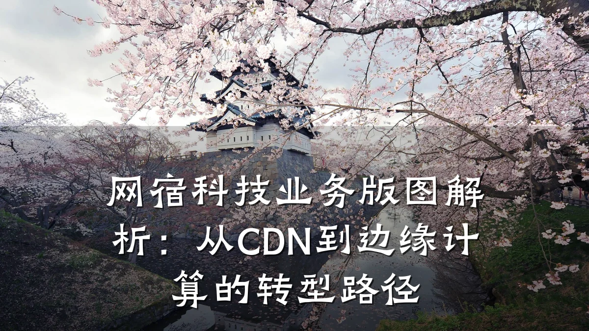 网宿科技业务版图解析:从CDN到边缘计算的转型路径