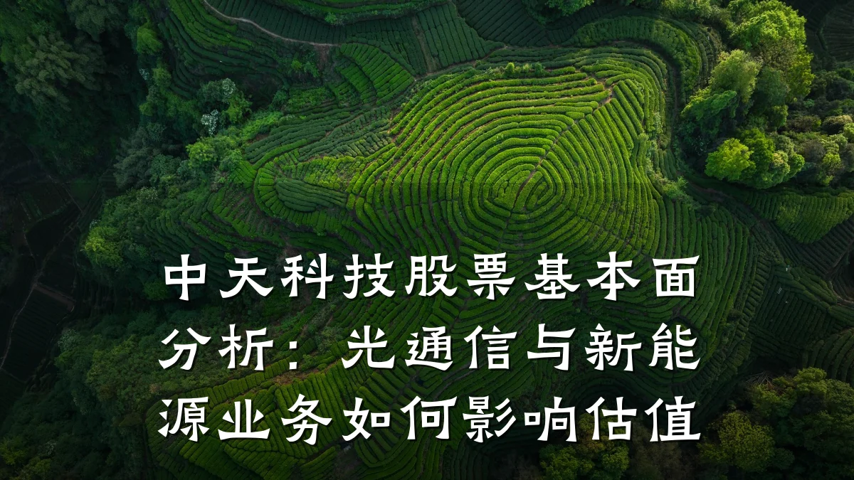 中天科技股票基本面分析：光通信与新能源业务如何影响估值