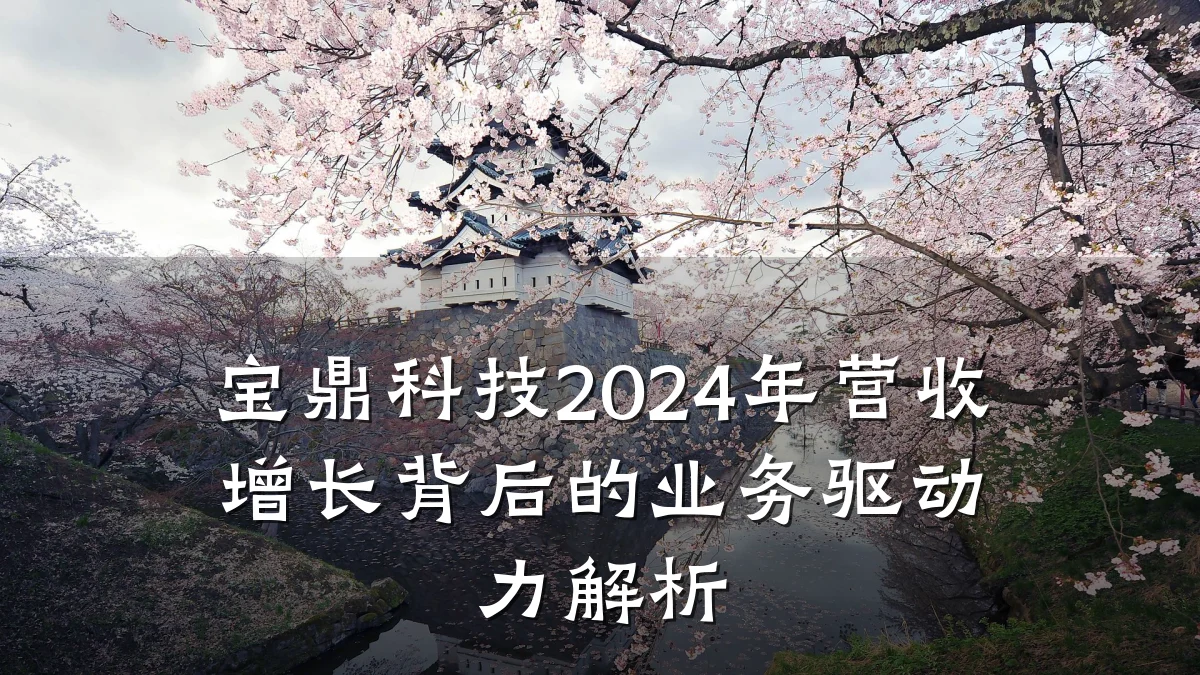 宝鼎科技2024年营收增长背后的业务驱动力解析