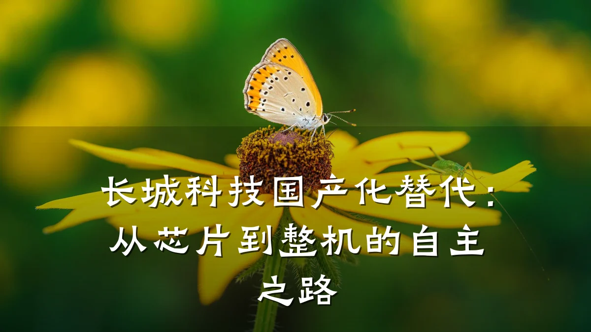 长城科技国产化替代:从芯片到整机的自主之路