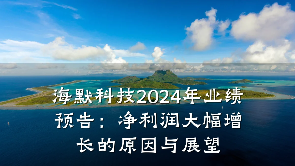 海默科技2024年业绩预告:净利润大幅增长的原因与展望