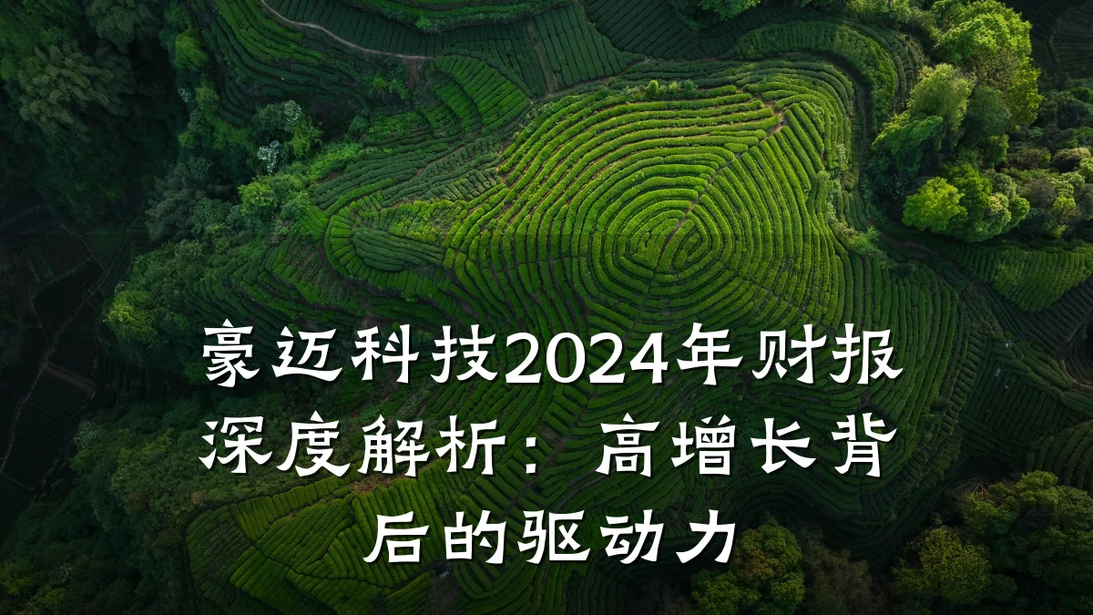 豪迈科技2024年财报深度解析:高增长背后的驱动力