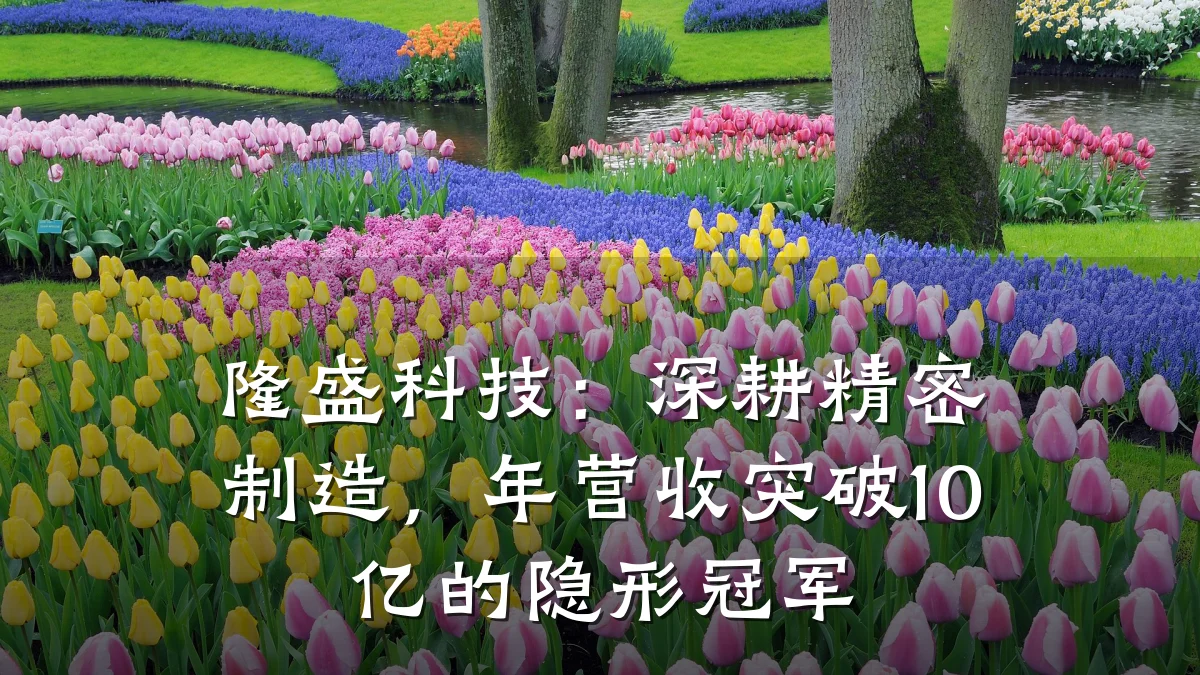 隆盛科技:深耕精密制造,年营收突破10亿的隐形冠军