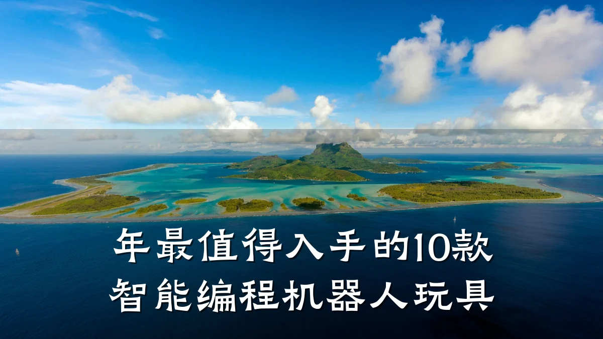年最值得入手的10款智能编程机器人玩具