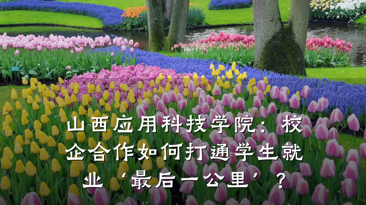 山西应用科技学院:校企合作如何打通学生就业‘最后一公里’?
